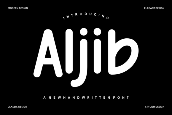 Aljib: A Festive Script Font for Holiday Campaigns