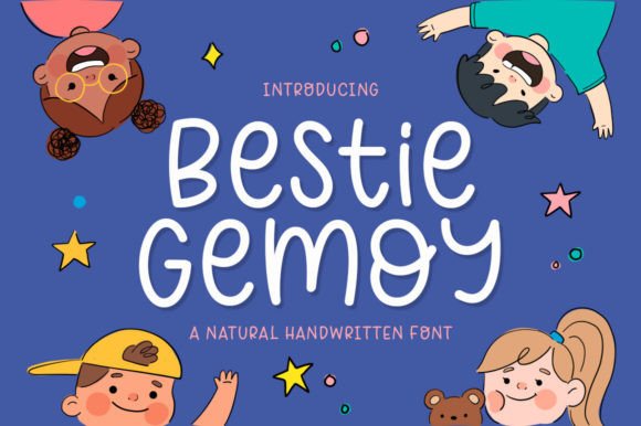 Bestie Gemoy: The Handwritten Font for Scroll-Stopping Content
