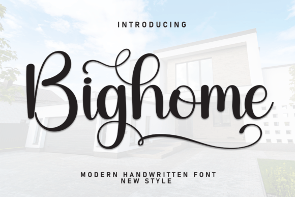 Bighome Font Review: Elevating Campaign Visuals with Elegance