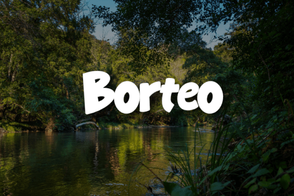 Borteo: A Versatile Typeface for Modern Brand Identity