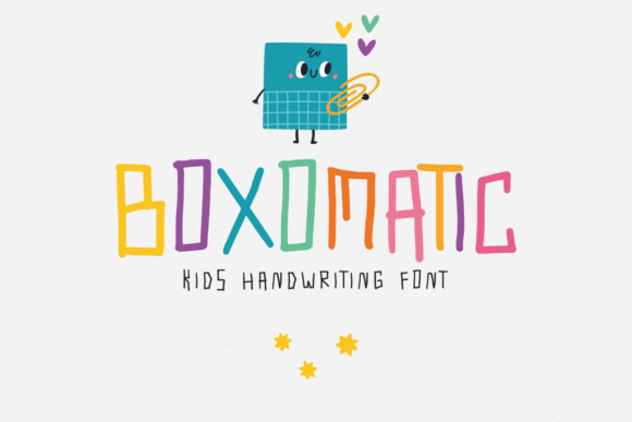 Boxomatic: The Playful Typeface That Upgrades Your Brand