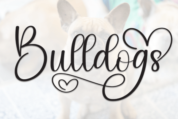 Bulldogs: The Script Font That Elevates Your Brand Identity