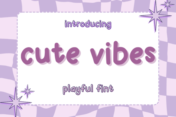 Cute Vibes Font: A Playful Typeface for Branding