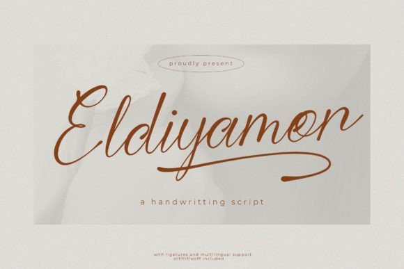 Eldiyamor: A Warm Script Typeface for Editorial Design