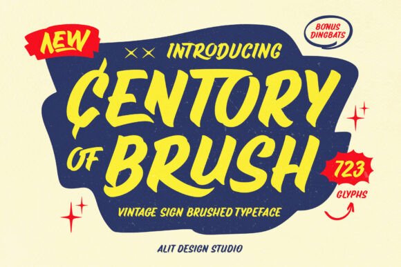 Elevate Campaigns with the Century of Brush Typeface