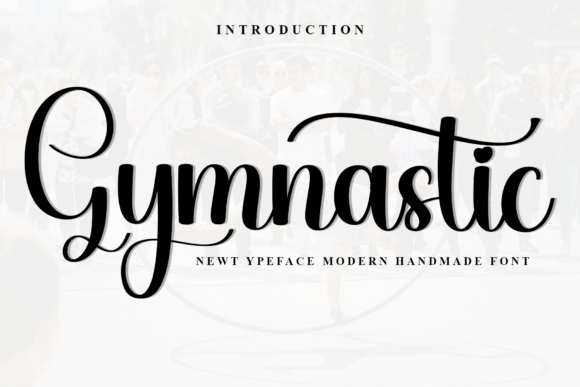 Gymnastic Font: Elevate Your Campaign Visuals