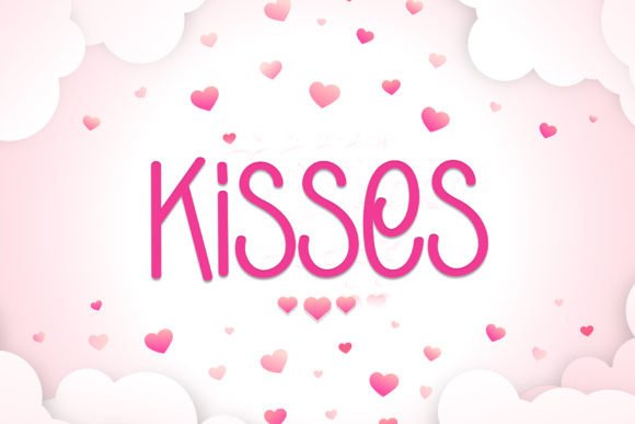 Kisses Font: The Perfect Script Typeface for Handmade Brands