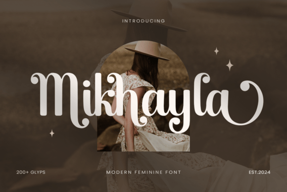 Mikhayla: A Script Typeface for Elegant Editorial Design