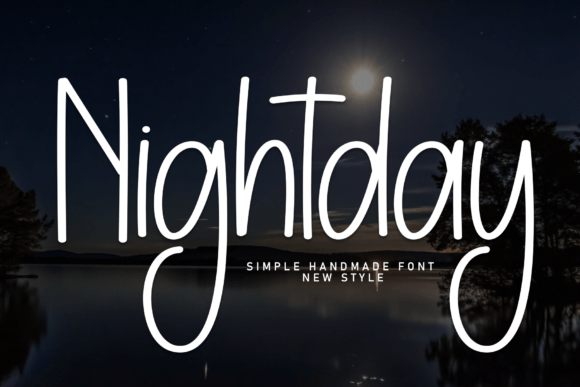 Nightday: A Playful Handwritten Font for Modern Web Design