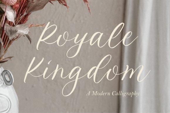 Royale Kingdom Font: Elevate Your Handmade Brand
