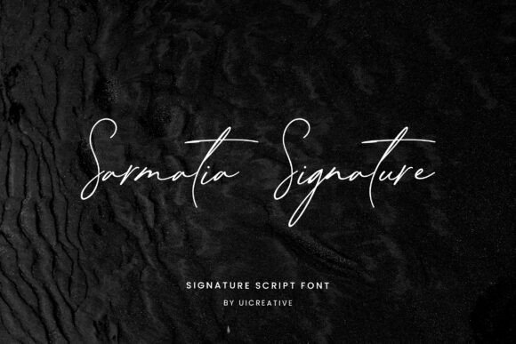 Sarmatia Signature: The Perfect Script Font for Handmade Brands