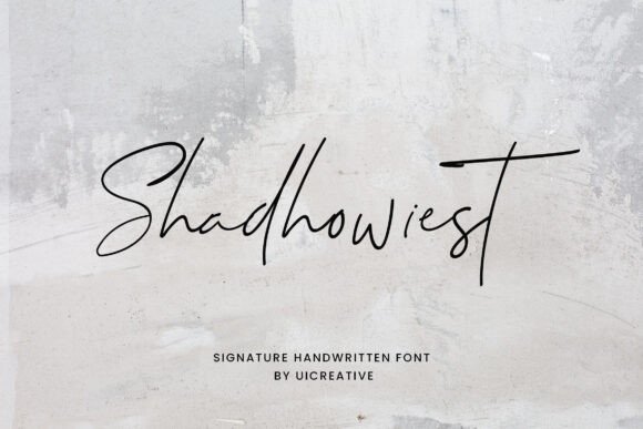 Shadhowiest: The Handwritten Font That Elevates Small Brands