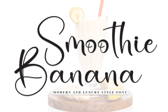Smoothie Banana: The Handwritten Font for Scroll-Stopping Campaigns