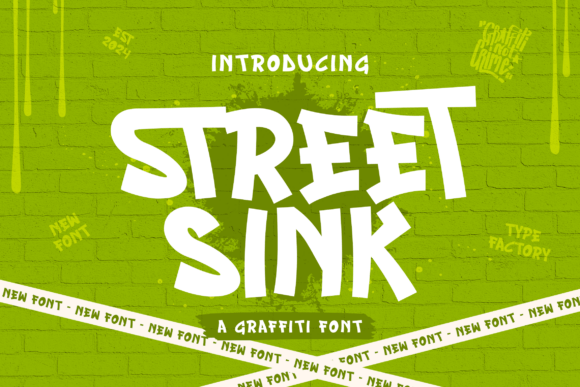 Street Sink: A Bold Typeface for Urban Brand Identity